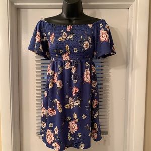 NWOT Xhilaration off the shoulder mini dress